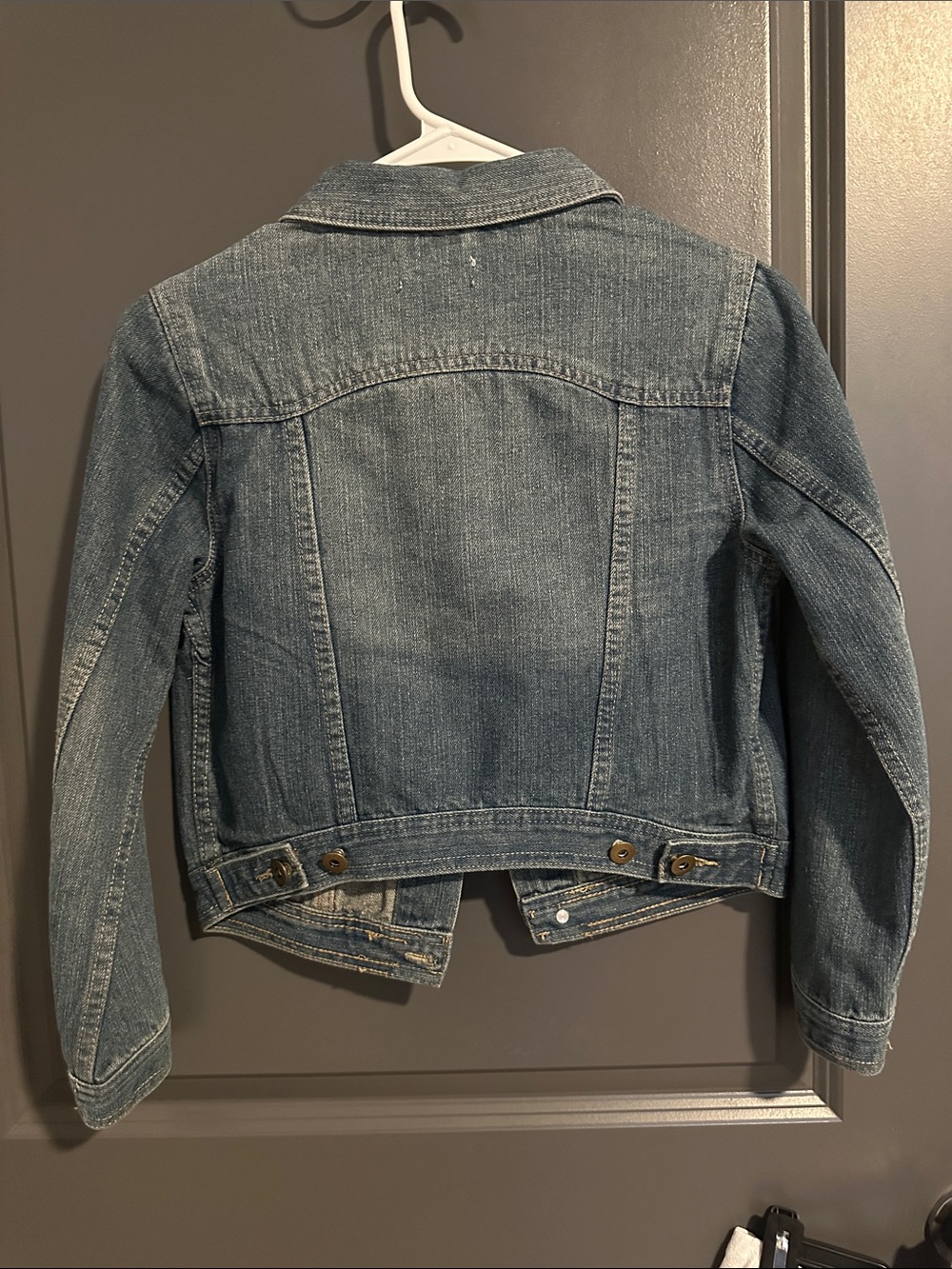 Denim Jacket with Button-Front - Picture 3 of 3